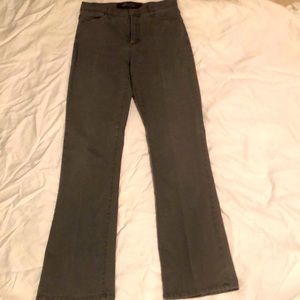 Dark Grey Jeans with Embellished Rear Pockets